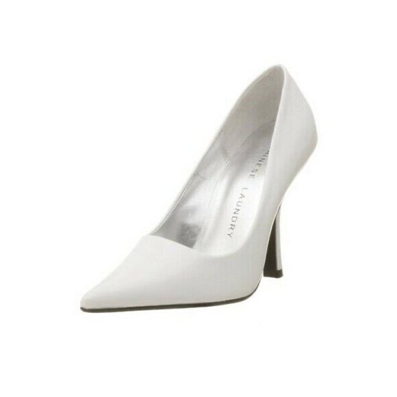 Chinese Laundry spicy kid Lea white pumps - Picture 1 of 6